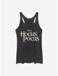 Disney Hocus Pocus Hocus Pocus Logo Girls Tank, BLK HTR, hi-res