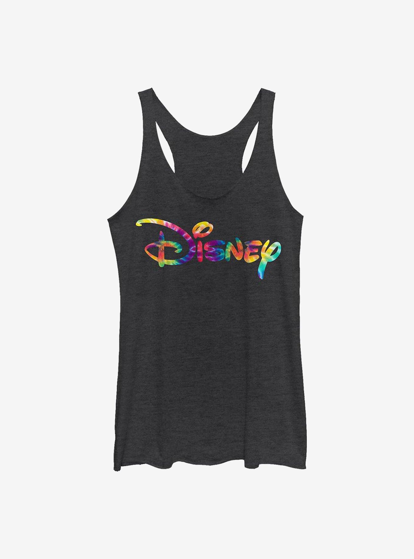 Disney Classic Tie Dye Fill Logo Girls Tank, , hi-res