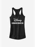 Disney Classic Logo Obsessed Girls Tank, BLACK, hi-res