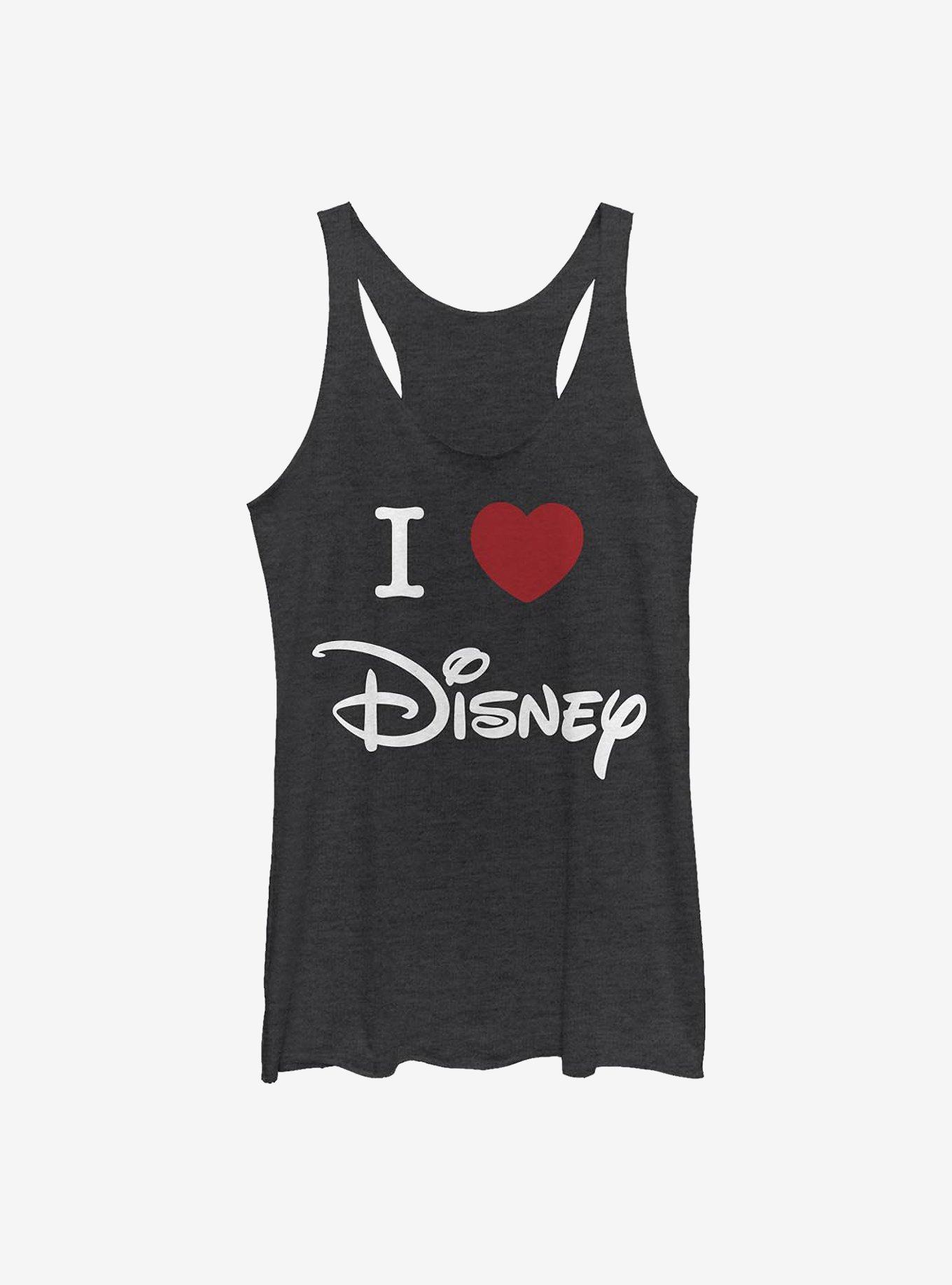 Disney Classic I Heart Logo Girls Tank