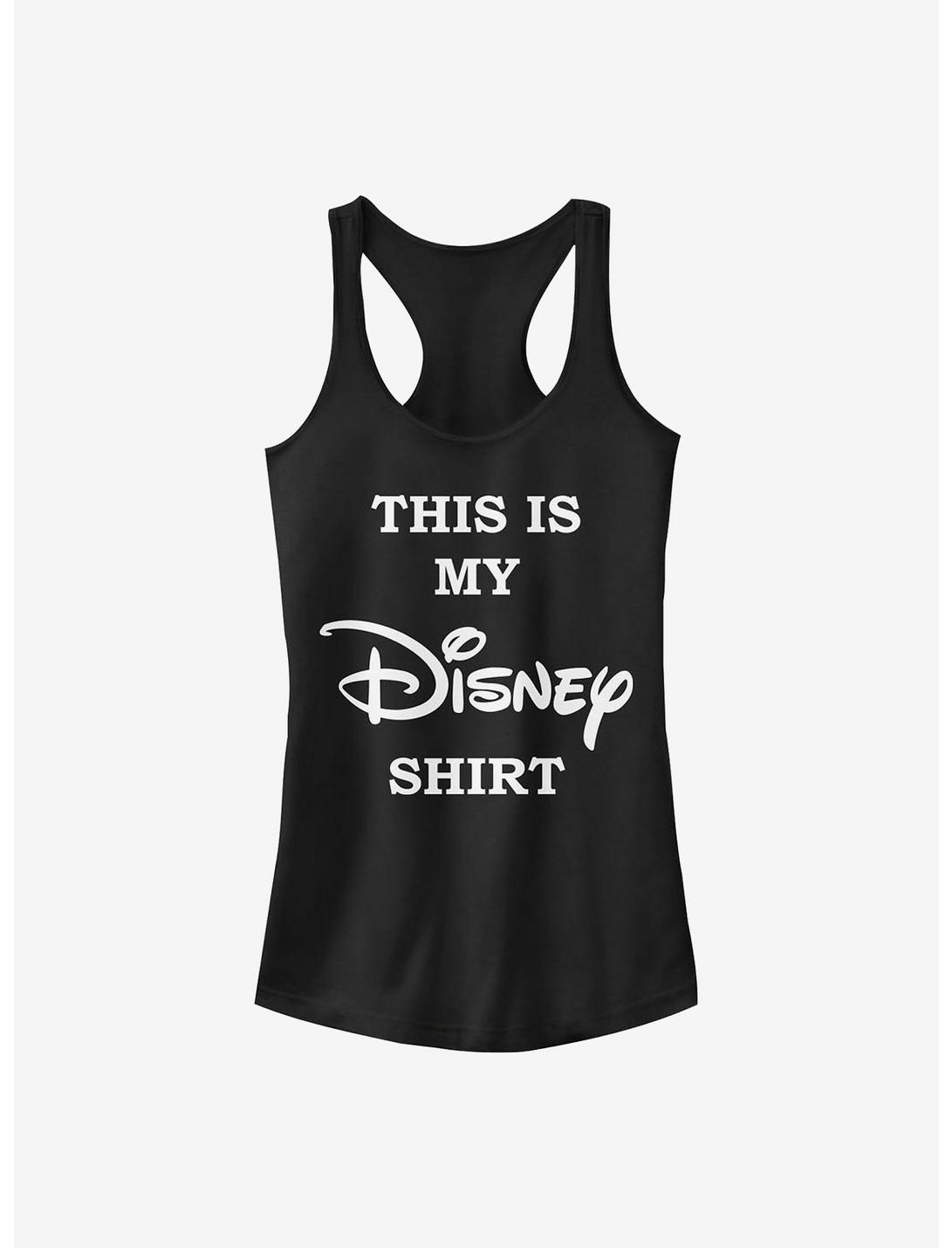 Disney Classic My Disney Logo Shirt Girls Tank, BLACK, hi-res