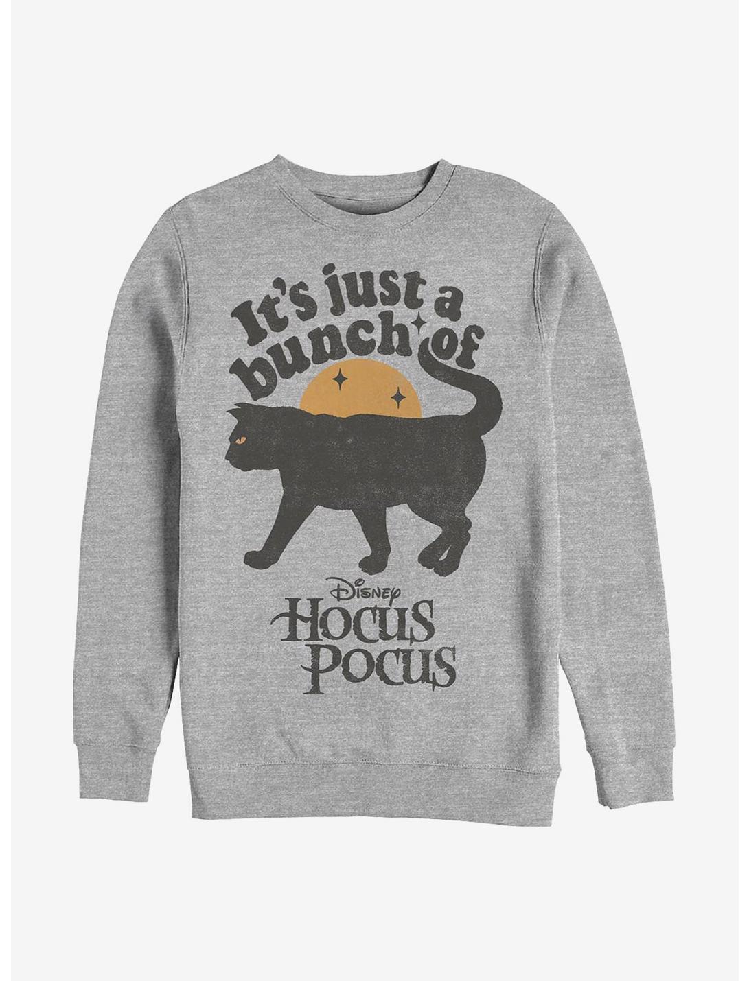 Disney Hocus Pocus Just A Bunch Of Hocus Pocus Crew Sweatshirt, ATH HTR, hi-res