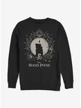 Disney Hocus Pocus Black Flame Crew Sweatshirt, BLACK, hi-res
