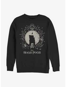 Disney Hocus Pocus Black Flame Crew Sweatshirt, , hi-res