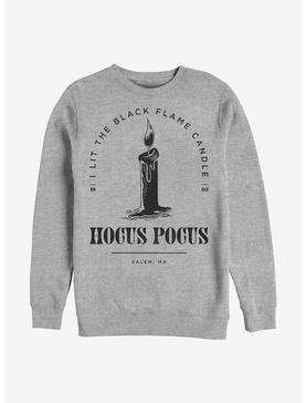 Disney Hocus Pocus Candle Stamp Crew Sweatshirt, ATH HTR, hi-res