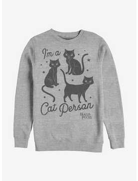 Disney Hocus Pocus Cat Person Crew Sweatshirt, , hi-res