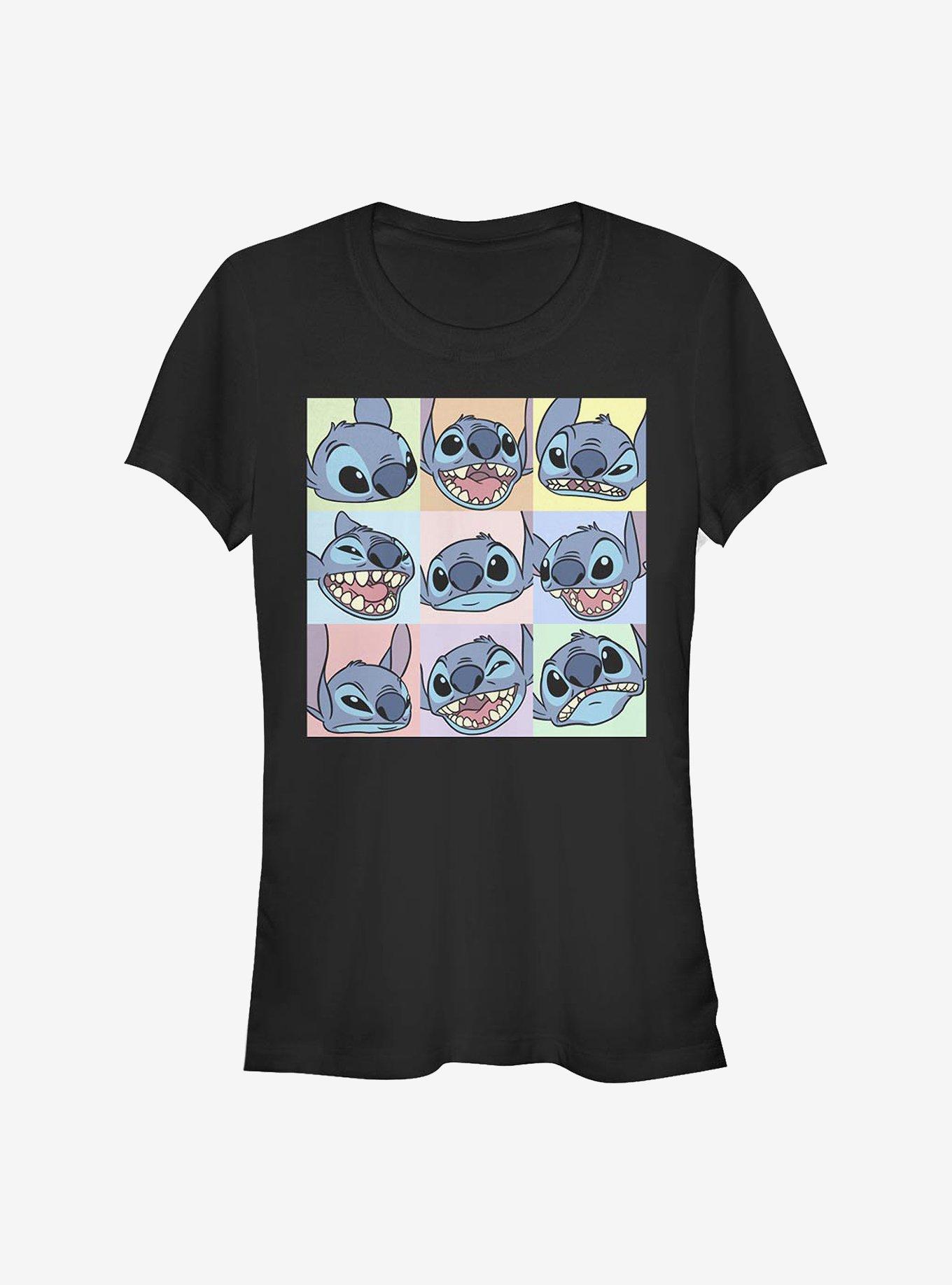 Disney Lilo & Stitch 9 Box Stitch Girls T-Shirt, BLACK, hi-res