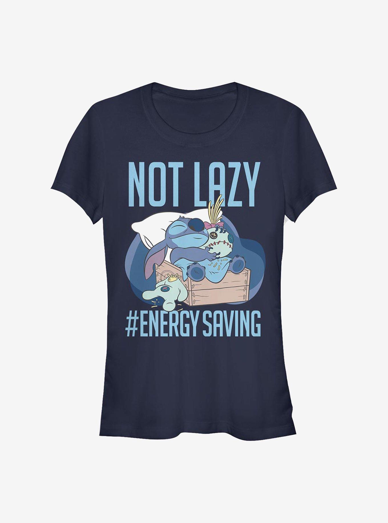 Disney Lilo & Stitch Lazy Energy Girls T-Shirt