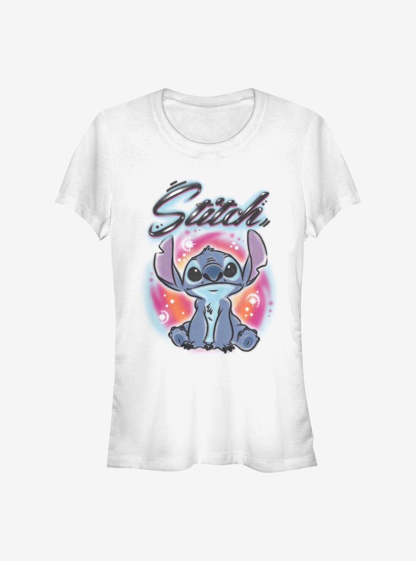 Disney Lilo & Stitch Airbrush Girls T-Shirt | HotTopic