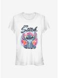 Disney Lilo & Stitch Airbrush Girls T-Shirt, WHITE, hi-res