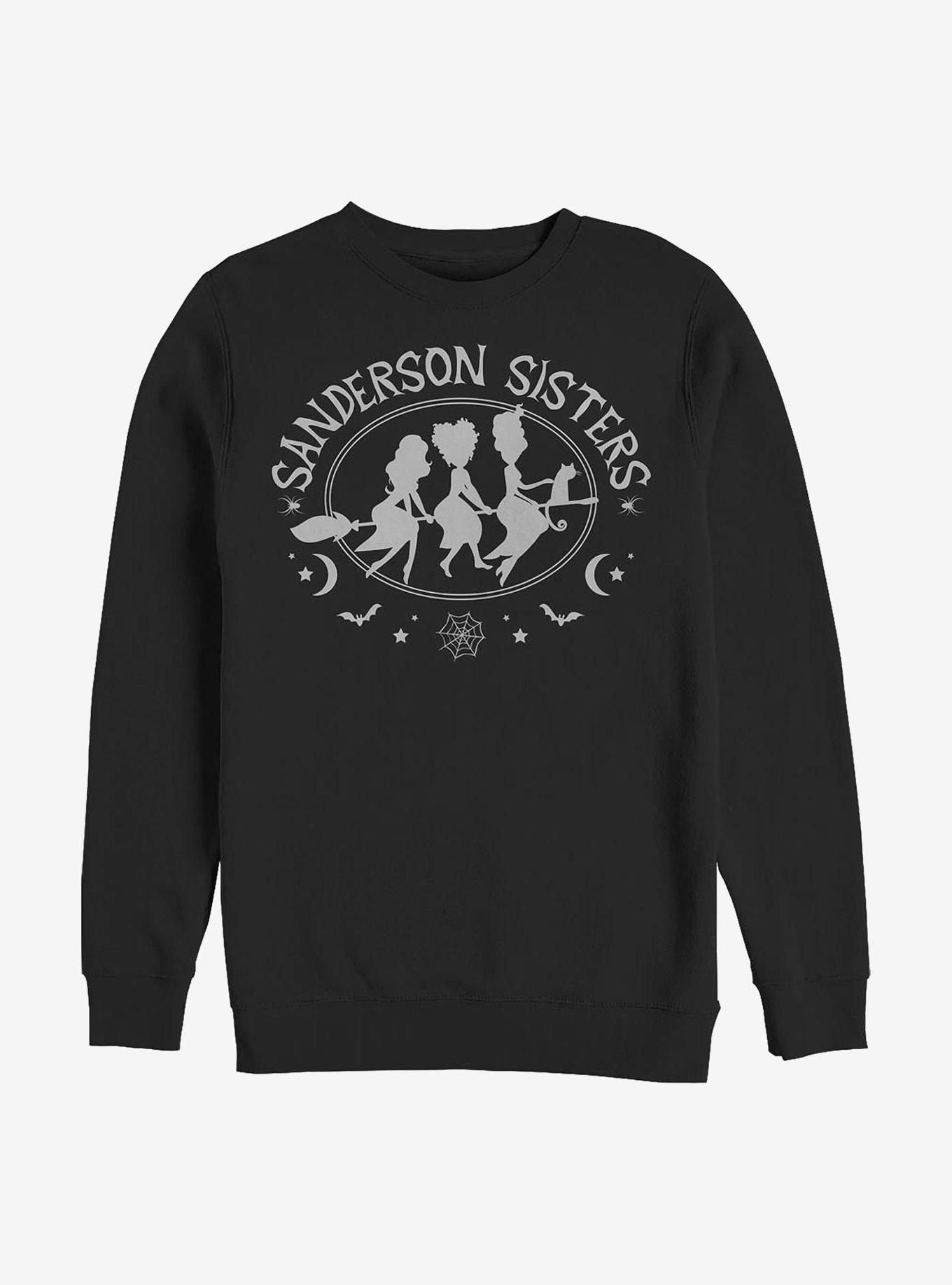 Disney Hocus Pocus Sanderson Bed And Breakfast Crew Sweatshirt, BLACK, hi-res