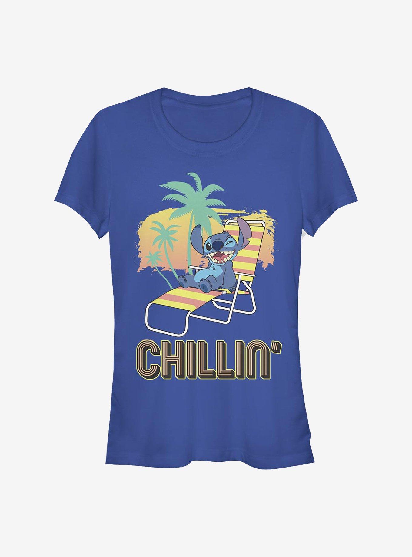 Disney Lilo & Stitch Chillin' Girls T-Shirt, , hi-res