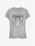 Disney Lilo & Stitch Experiment 262 Monochromatic Navy Girls T-Shirt, ATH HTR, hi-res