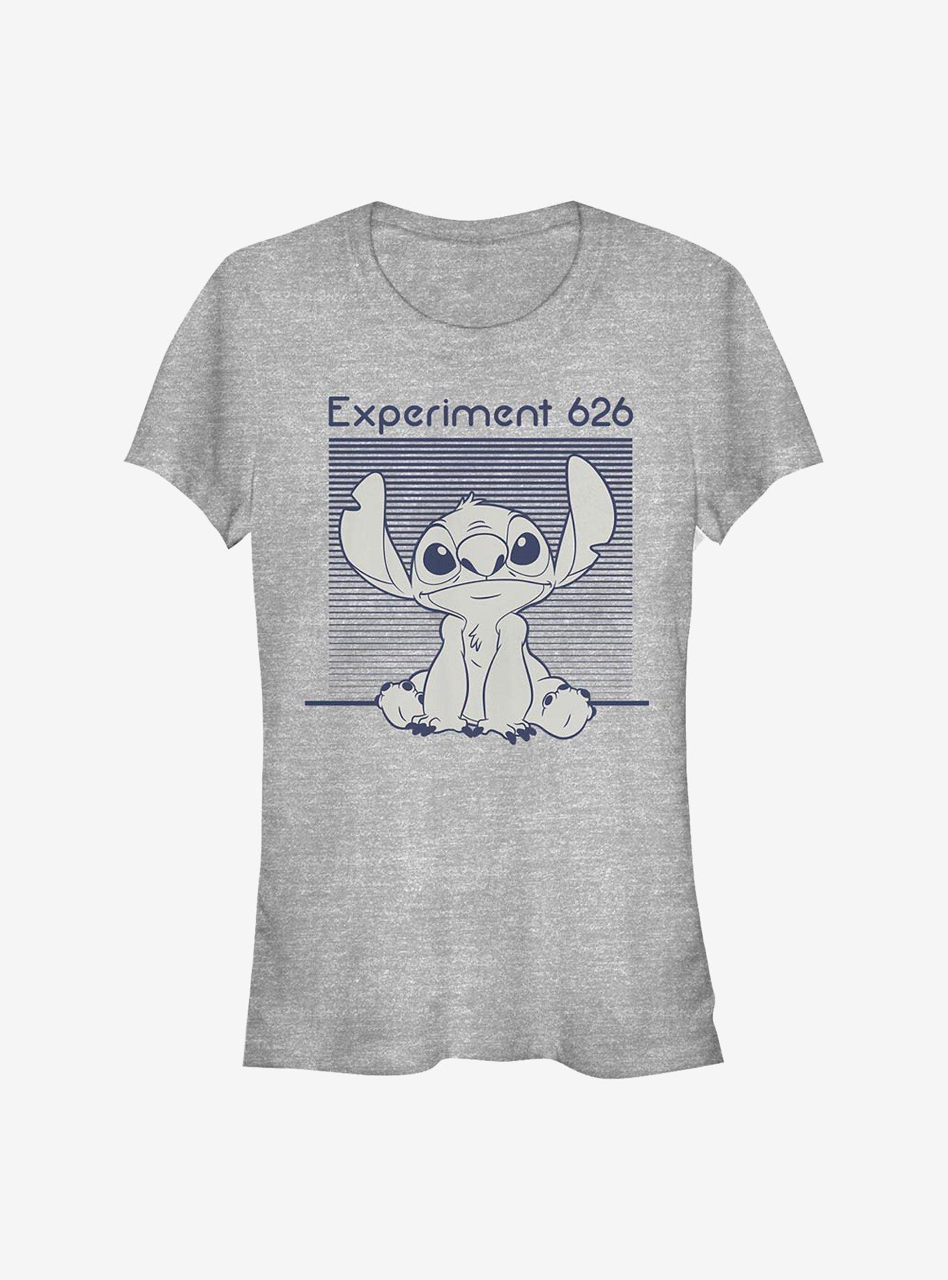 Disney Lilo & Stitch Experiment 262 Monochromatic Navy Girls T-Shirt, , hi-res