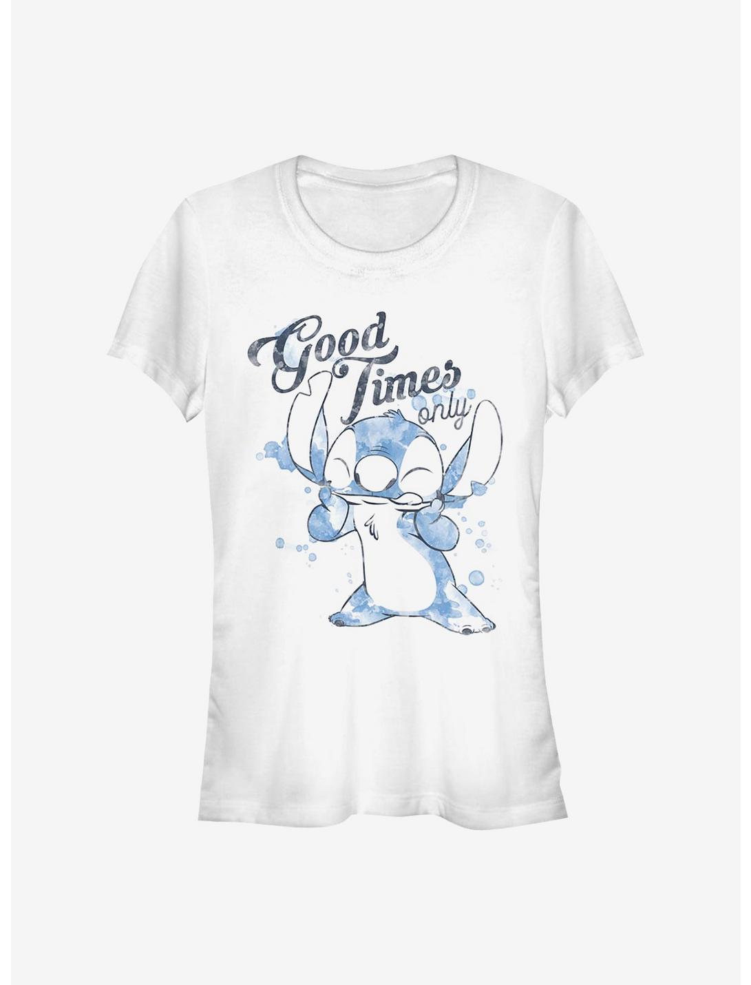 Disney Lilo & Stitch Good Times Girls T-Shirt, WHITE, hi-res