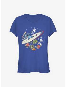 Disney Lilo & Stitch Surfer Dude Girls T-Shirt, , hi-res