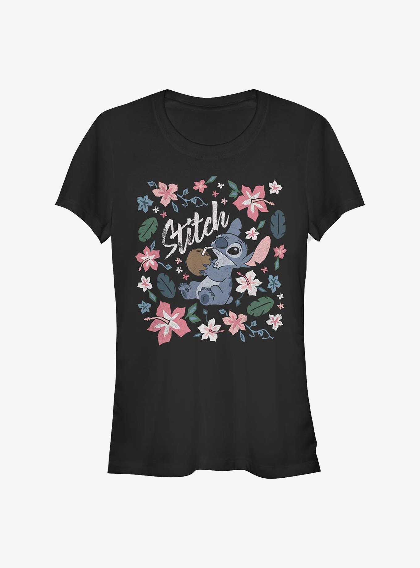 Disney Lilo & Stitch Tropical Stitch Girls T-Shirt, , hi-res
