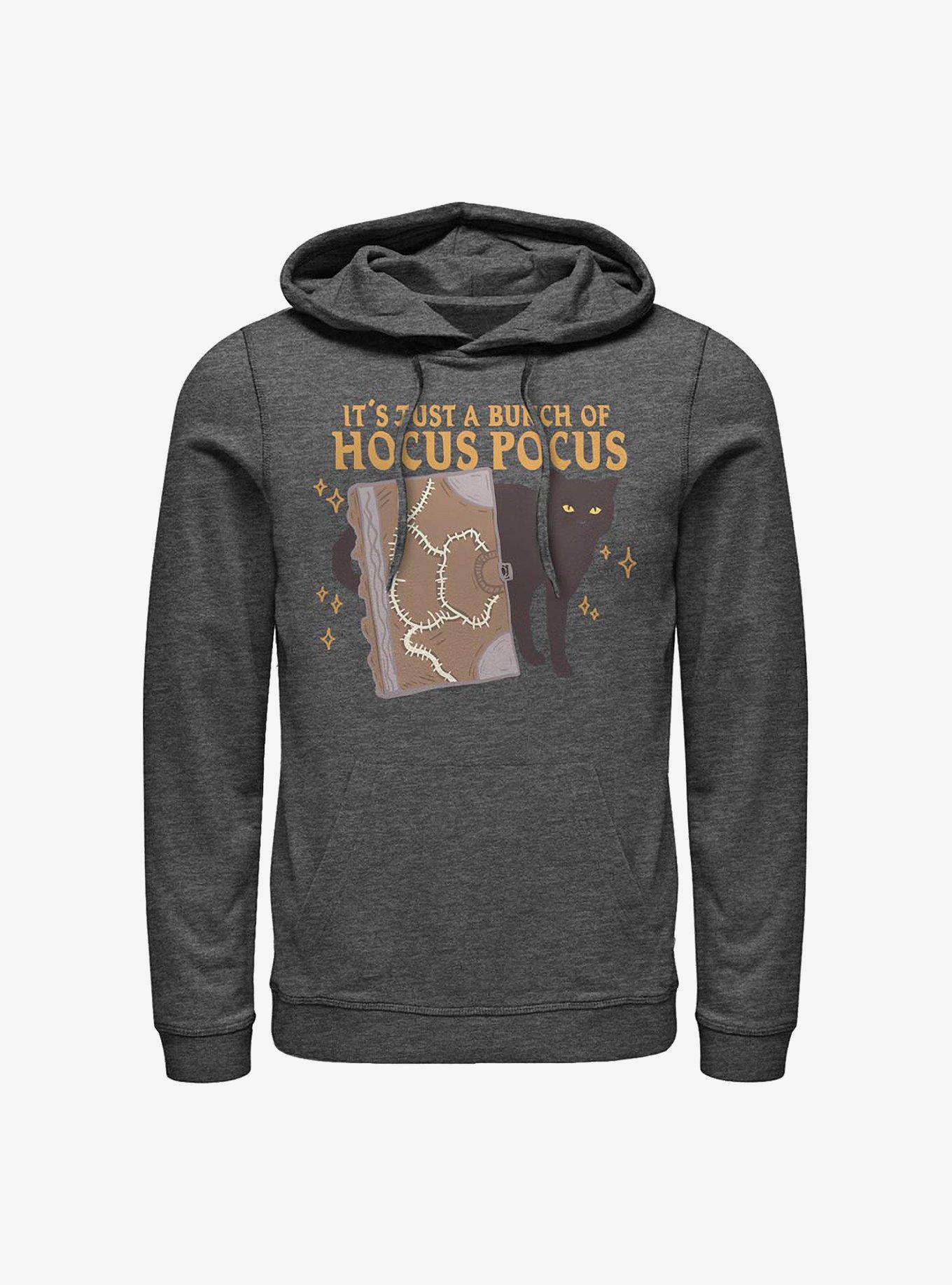 Disney Hocus Pocus Binx And Book Hoodie, CHAR HTR, hi-res