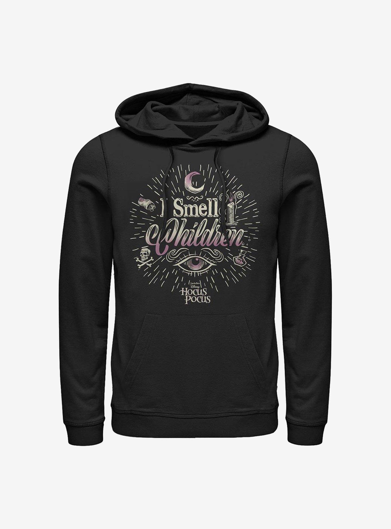 Disney Hocus Pocus Smelly Children Hoodie, BLACK, hi-res