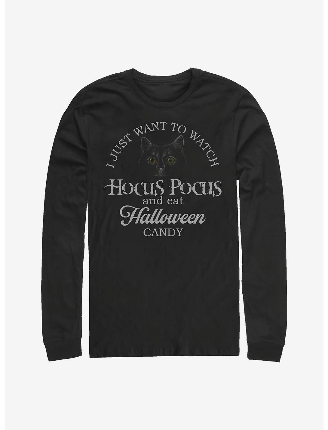 Disney Hocus Pocus Watch Hocus Pocus Long-Sleeve T-Shirt, BLACK, hi-res