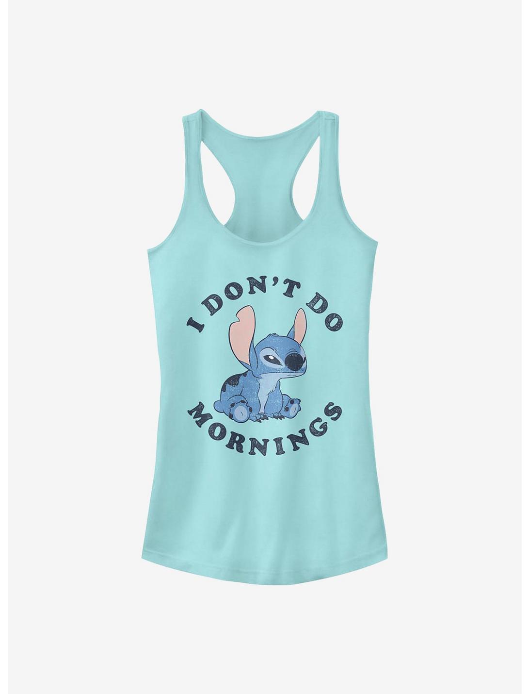 Disney Lilo & Stitch Don't Do Mornings Girls Tank, CANCUN, hi-res