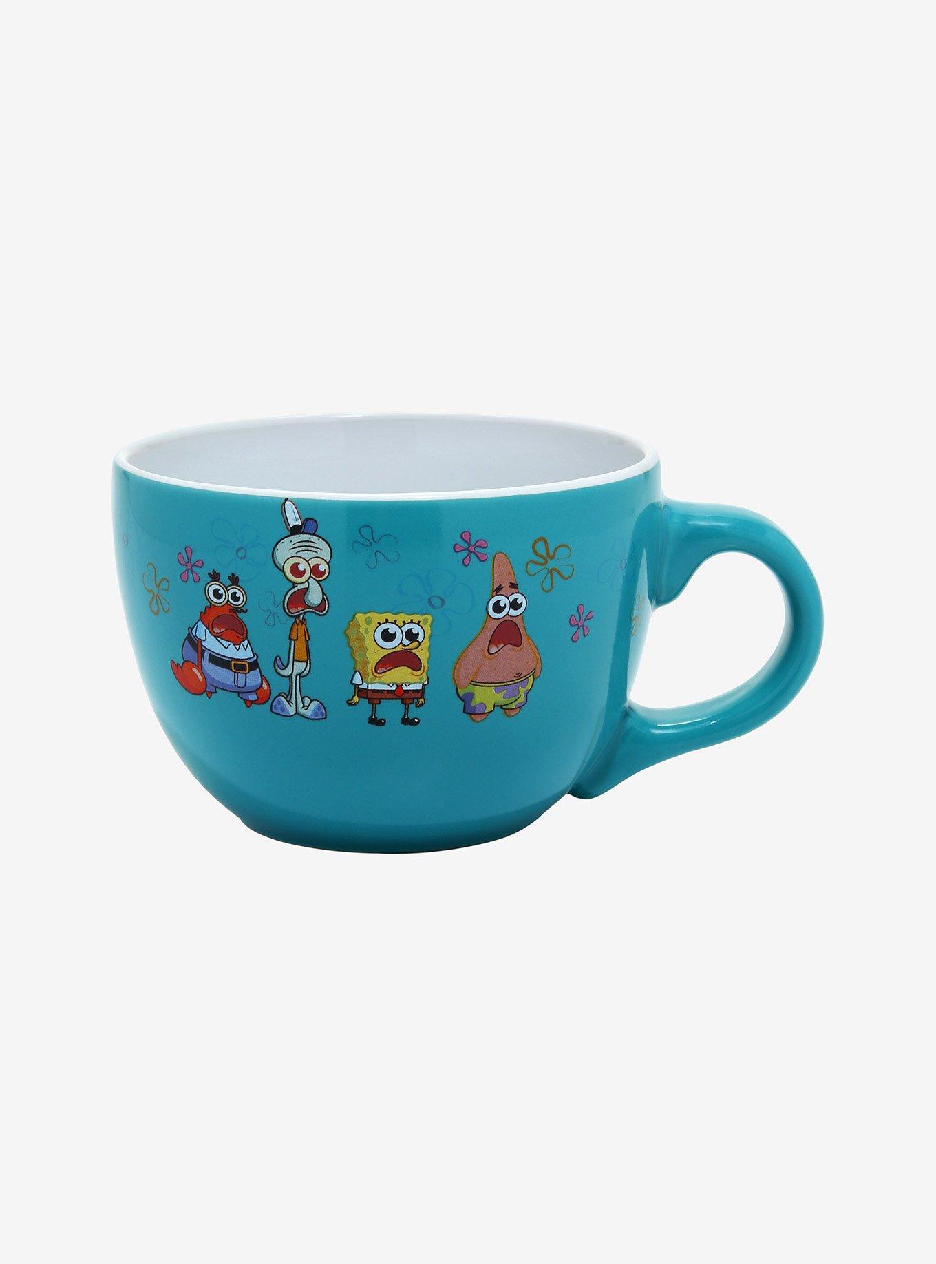 SpongeBob SquarePants Shocked Group Soup Mug, , hi-res