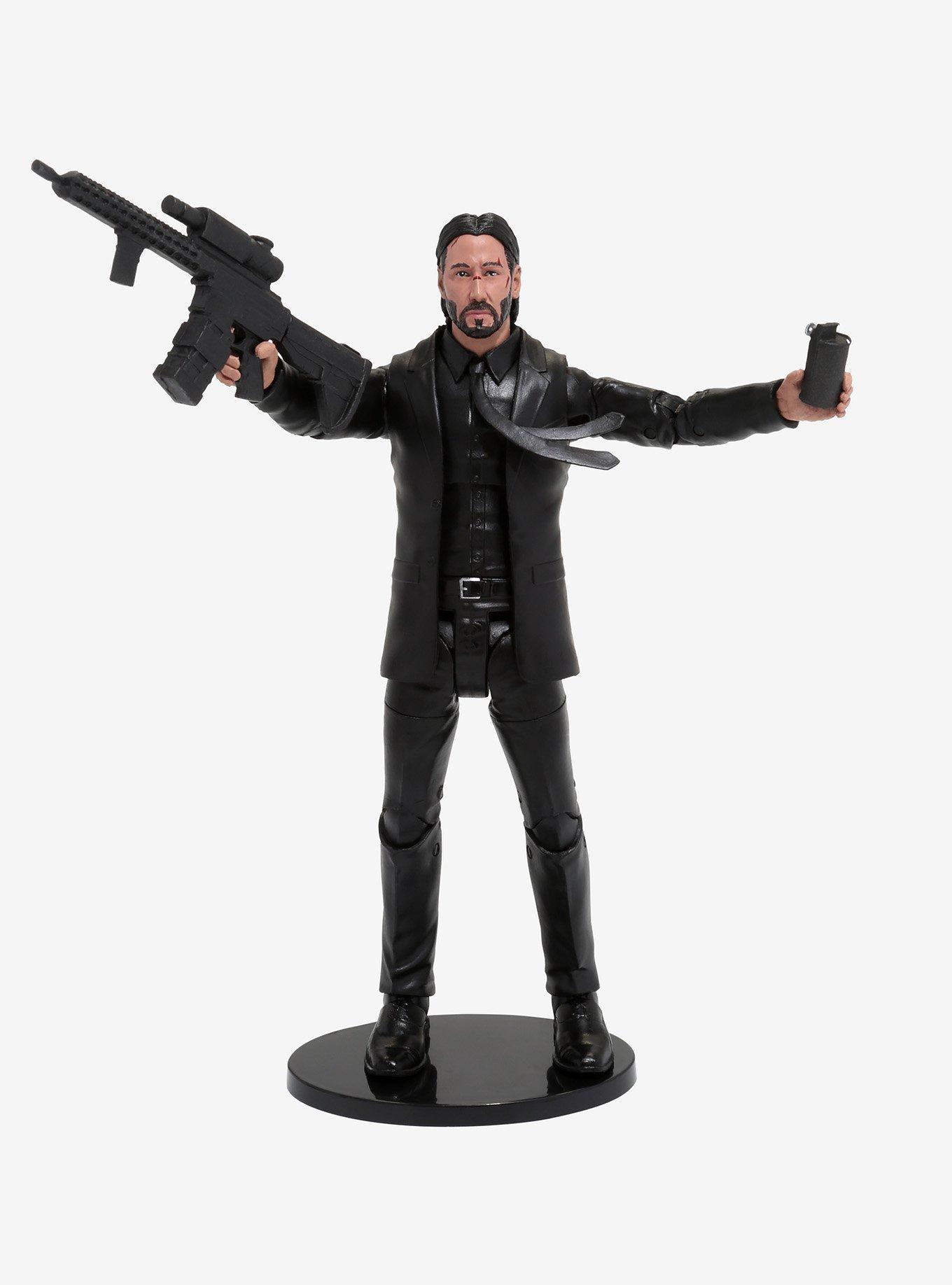  Diamond Select Toys John Wick Deluxe Action Figure Box Set,  Multicolor : Toys & Games