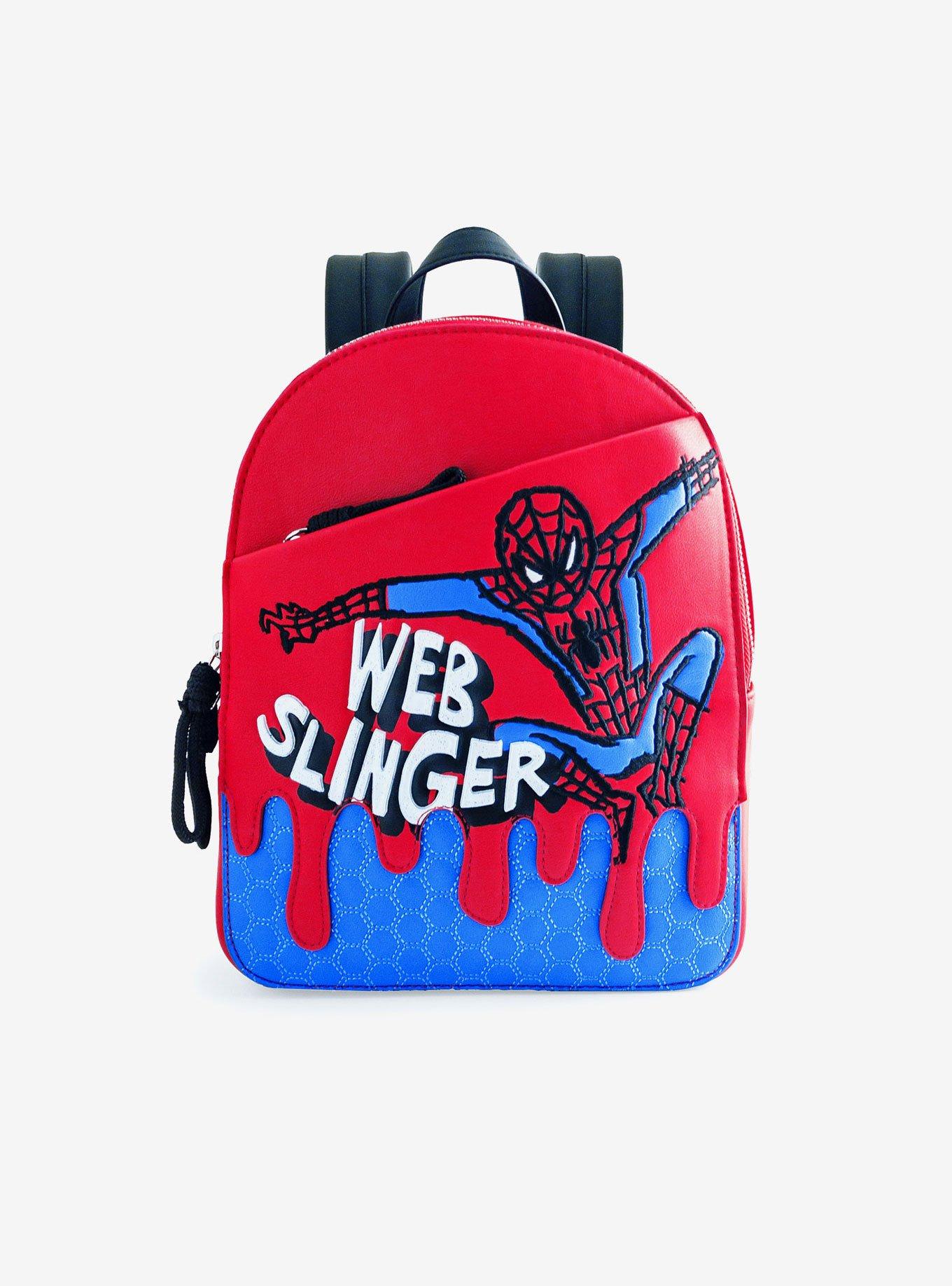 Hot topic spiderman backpack hotsell