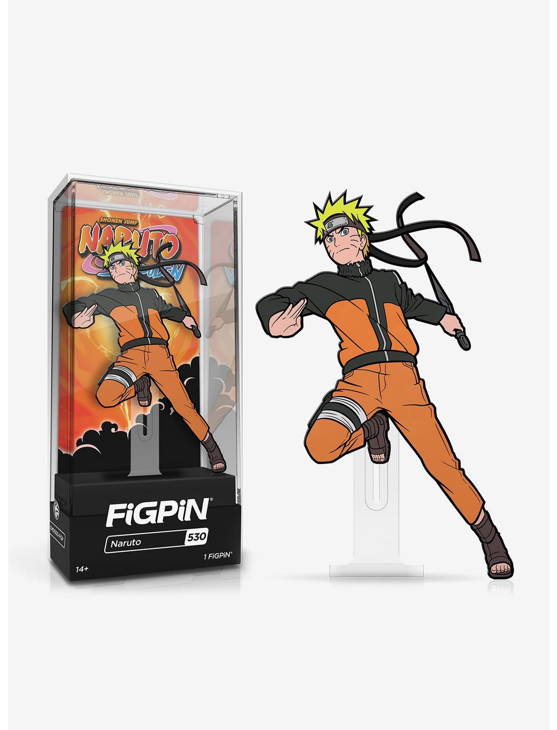 FiGPiN Naruto Shippuden Naruto Action Enamel Pin, , hi-res