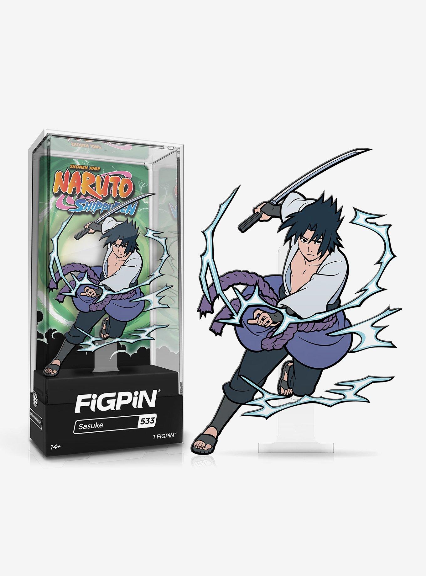 FiGPiN Naruto Shippuden Sasuke Action Enamel Pin | BoxLunch