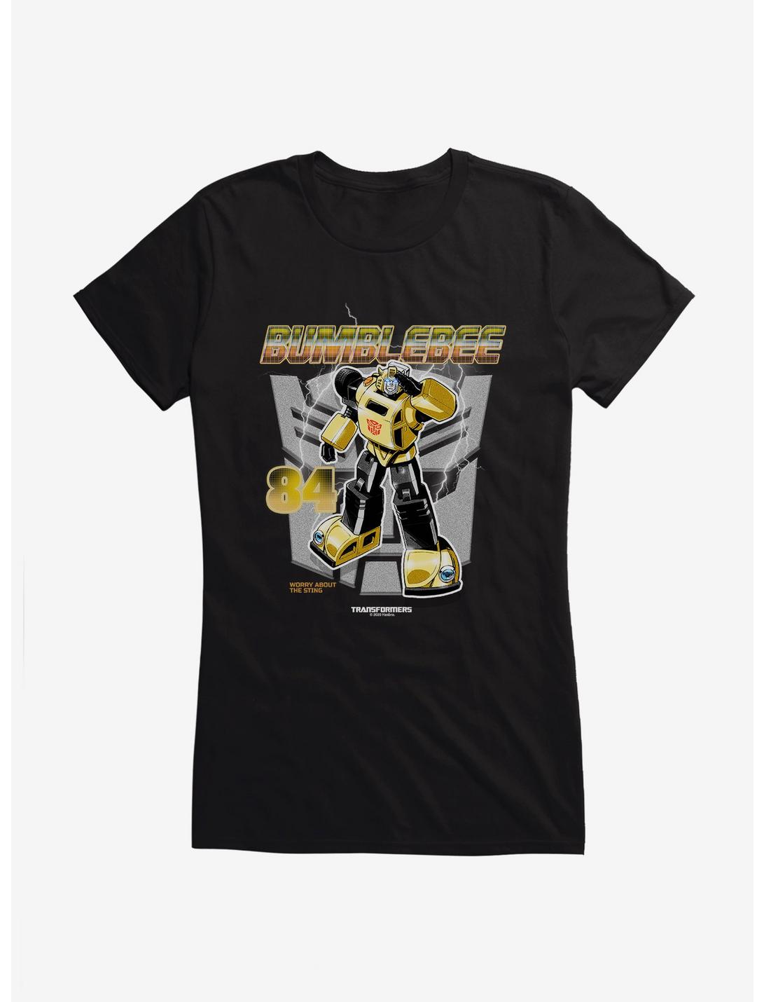 Transformers Bumblebee's Sting Girls T-Shirt, BLACK, hi-res