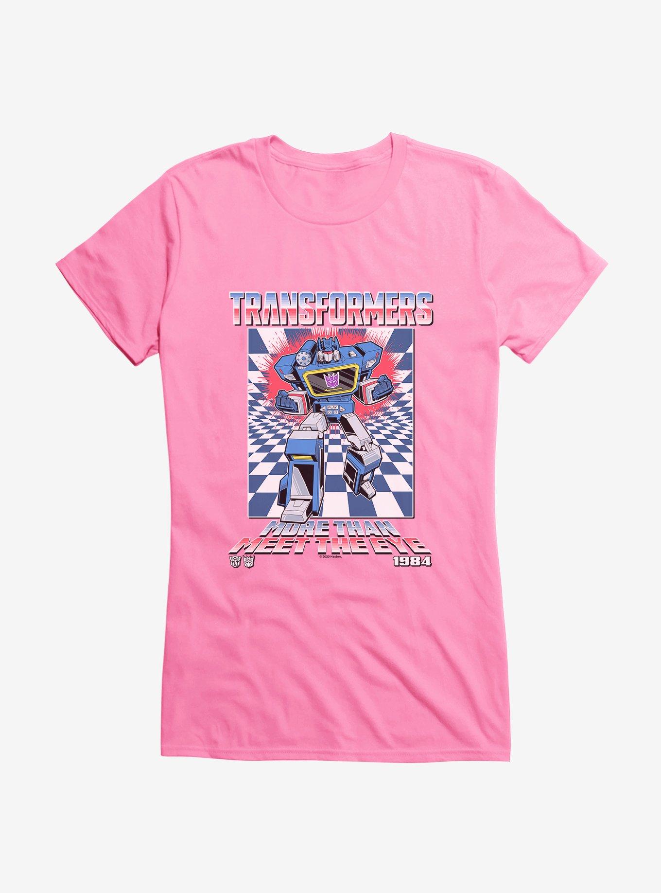 Transformers Soundwave Girls T-Shirt, CHARITY PINK, hi-res