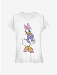 Disney Daisy Duck Traditional Daisy Girls T-Shirt, WHITE, hi-res