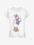 Disney Daisy Duck Classic Vintage Daisy Girls T-Shirt, WHITE, hi-res