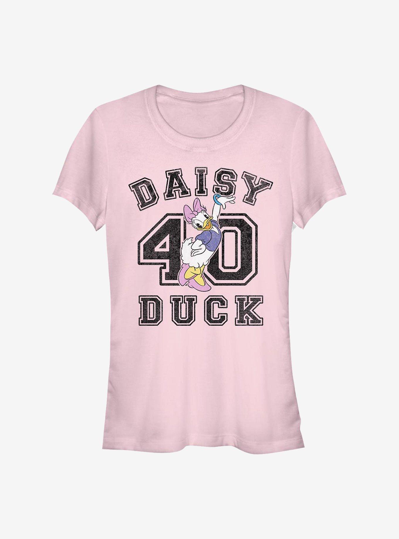 Disney Daisy Duck Daisy Duck Collegiate Girls T-Shirt, LIGHT PINK, hi-res