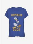 Disney Donald Duck Fed Up Girls T-Shirt, ROYAL, hi-res