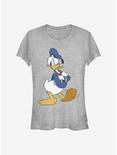 Disney Donald Duck Traditional Donald Girls T-Shirt, ATH HTR, hi-res