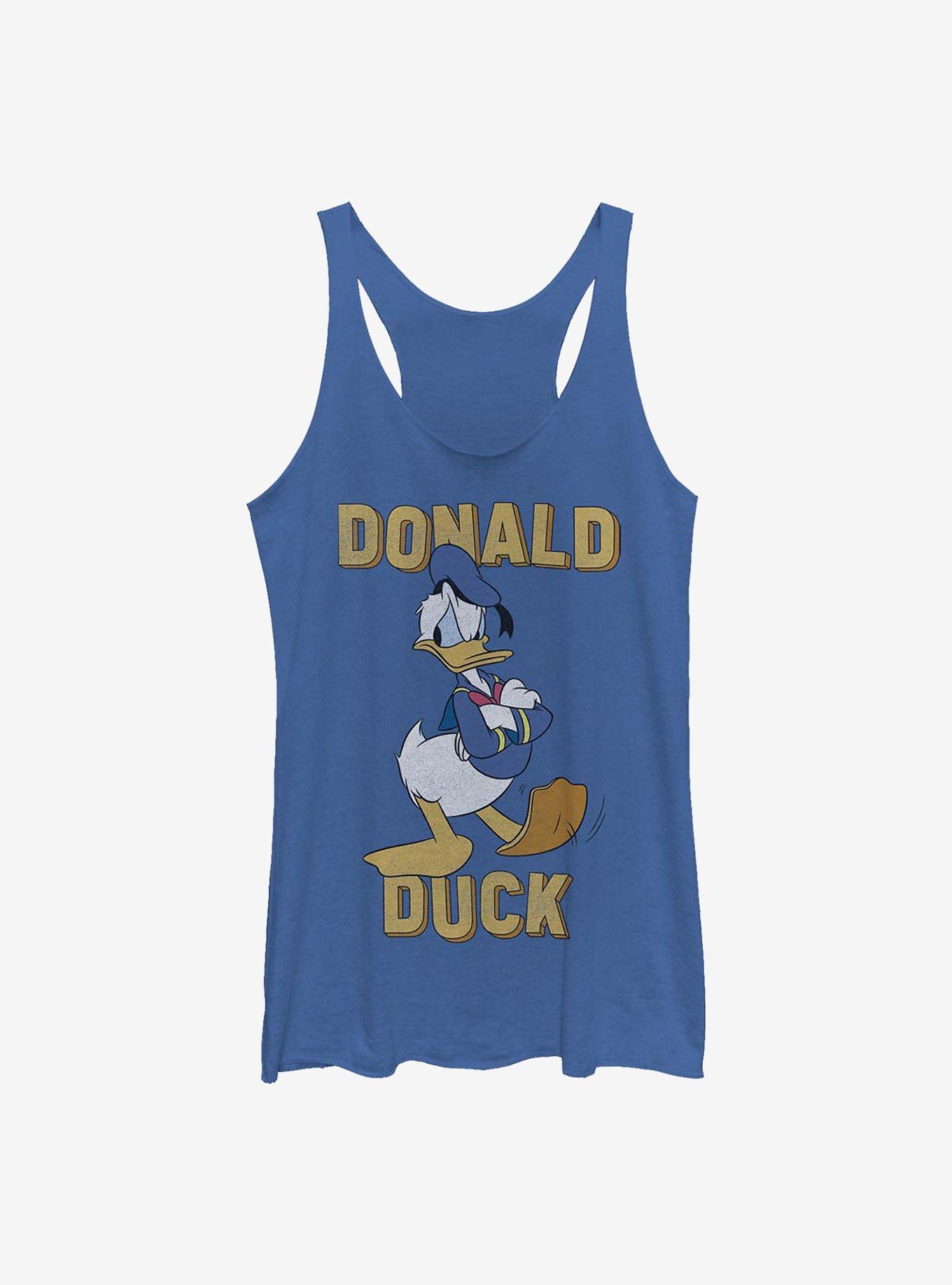 Disney Donald Duck Fed Up Girls Tank, ROY HTR, hi-res