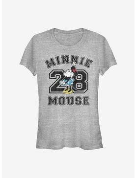 Disney Minnie Mouse Minnie Mouse Collegiate Girls T-Shirt, ATH HTR, hi-res