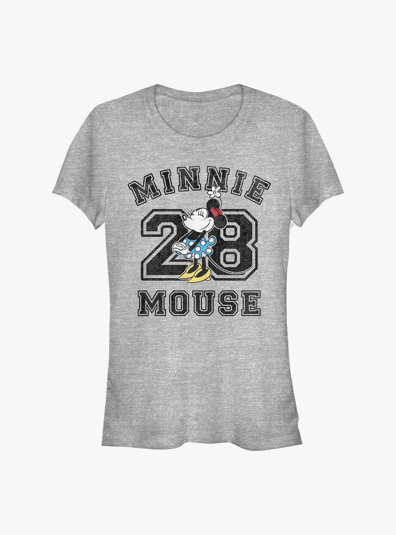 Disney Minnie Mouse Minnie Mouse Collegiate Girls T-Shirt, , hi-res