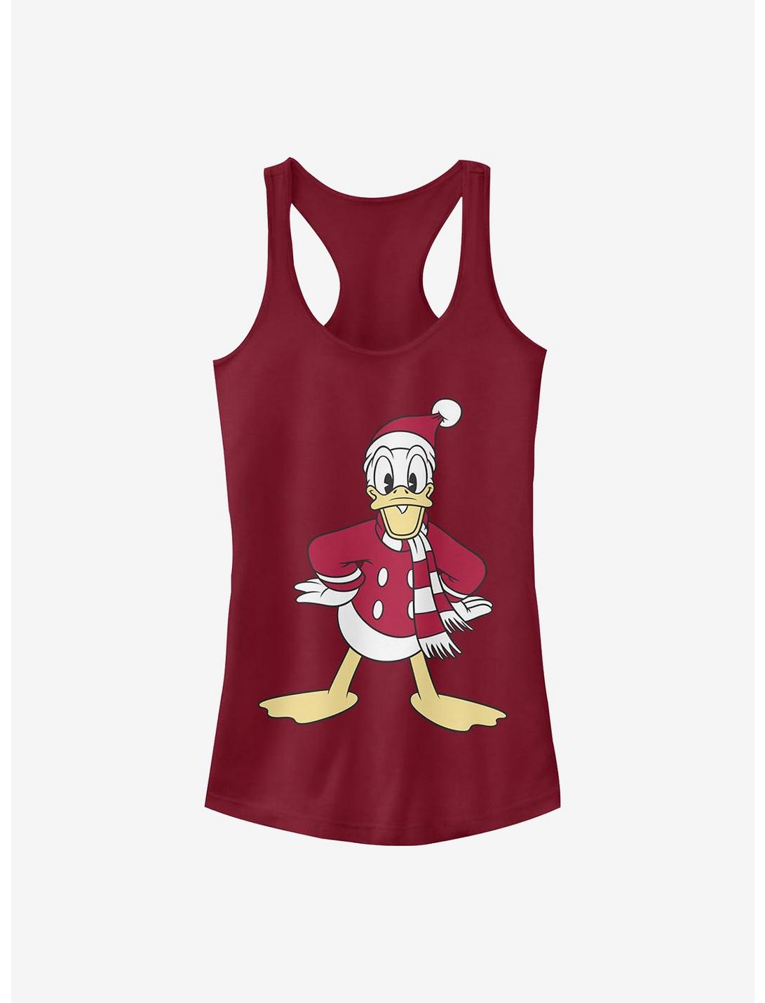 Disney Donald Duck Donald Hat Girls Tank, SCARLET, hi-res
