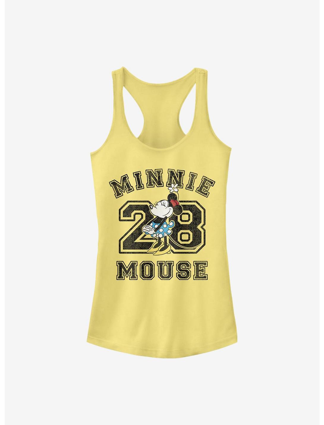 Disney Minnie Mouse Minnie Mouse Collegiate Girls Tank, BANANA, hi-res