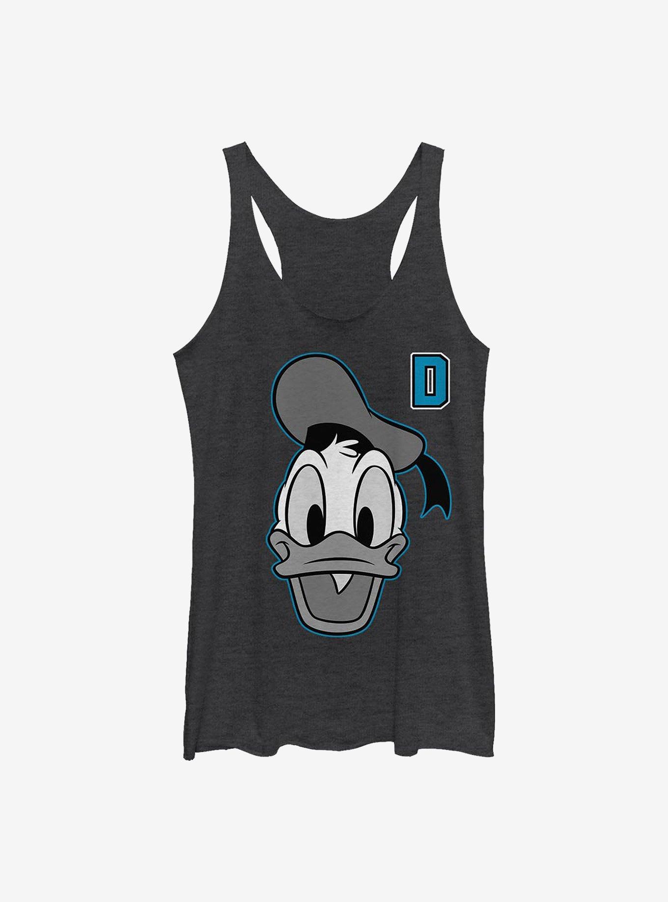 Disney Donald Duck Letter Duck Girls Tank