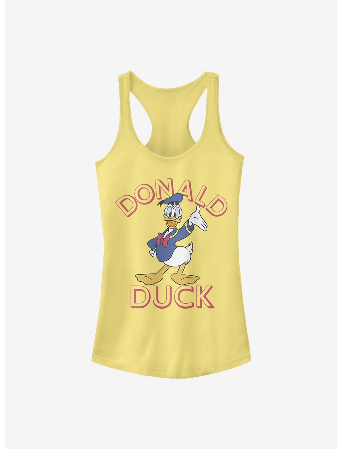 Disney Donald Duck Duck Hello Girls Tank, BANANA, hi-res
