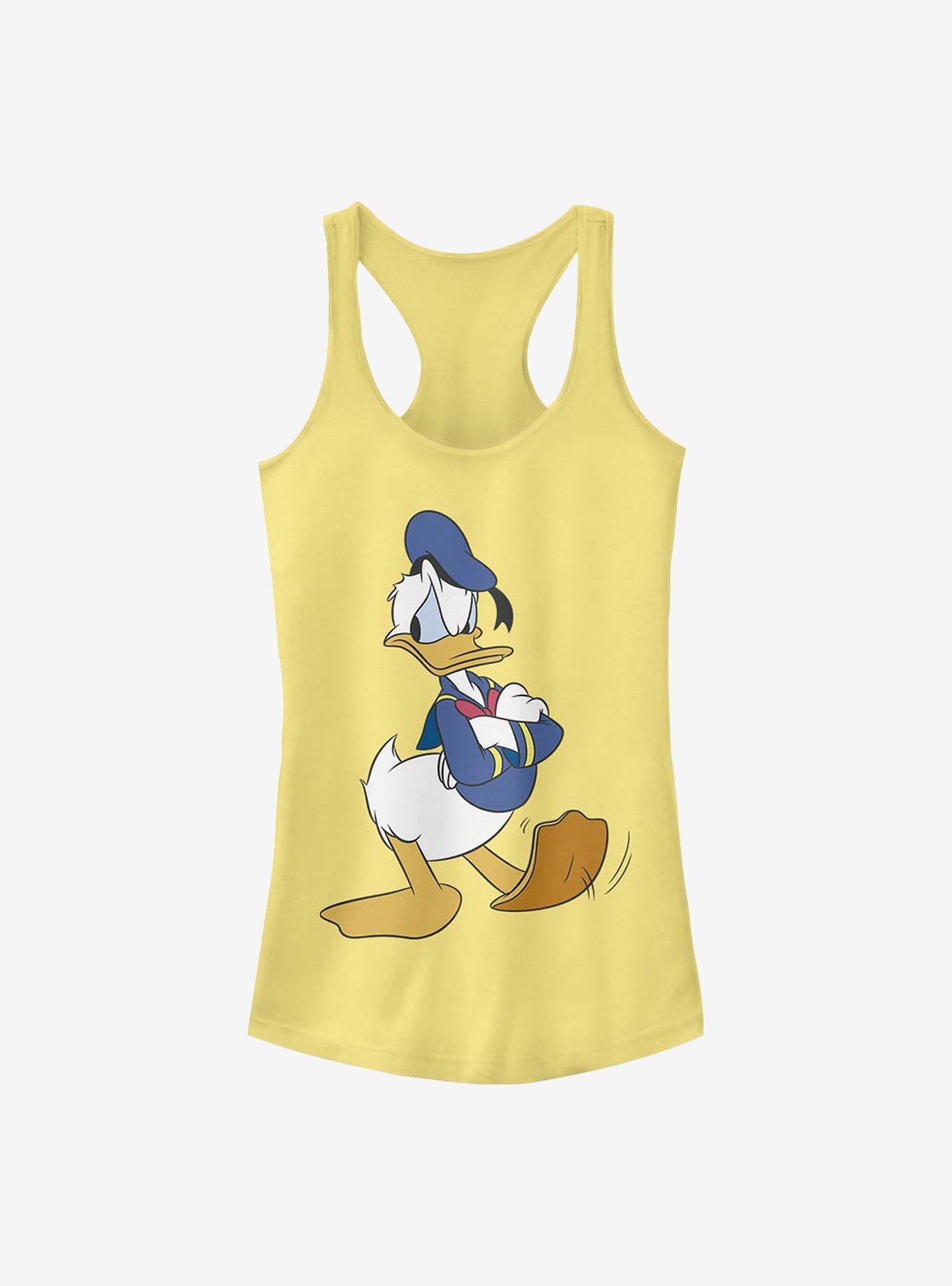 Disney Donald Duck Traditional Donald Girls Tank, BANANA, hi-res