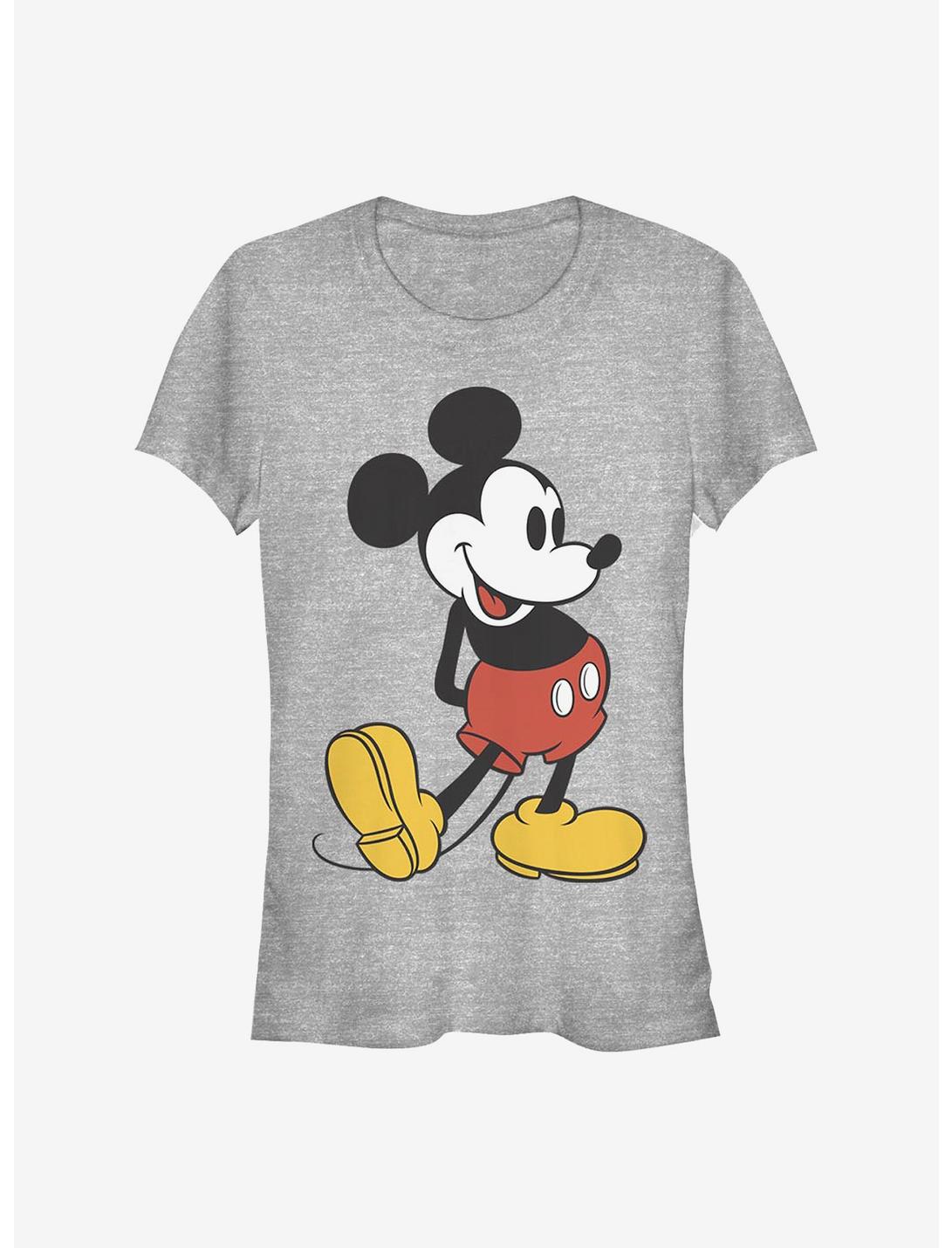 Disney Mickey Mouse Classic Mickey Girls T-Shirt, ATH HTR, hi-res