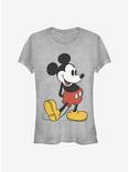 Disney Mickey Mouse Classic Mickey Girls T-Shirt, ATH HTR, hi-res