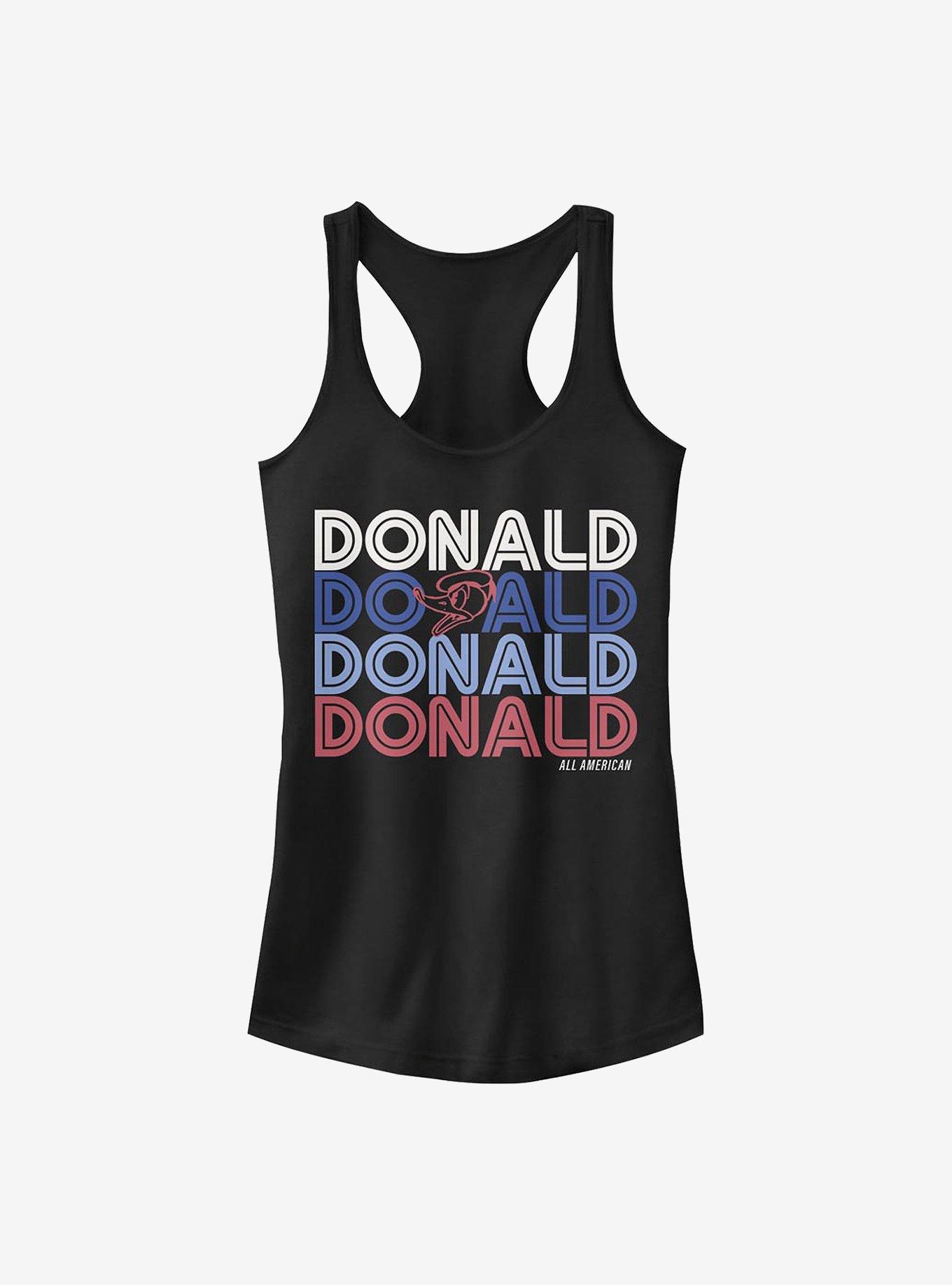 Disney Donald Duck Retro Stack Donald Girls Tank, , hi-res