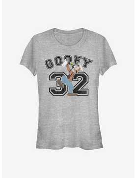 Disney Goofy Goofy Collegiate Girls T-Shirt, ATH HTR, hi-res