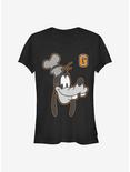 Disney Goofy Letter Goof Girls T-Shirt, BLACK, hi-res